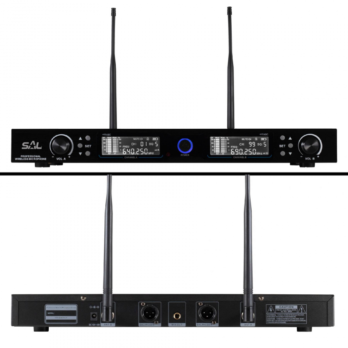 Set Microfon Fără Fir, 140 m - MVN 910 [3]