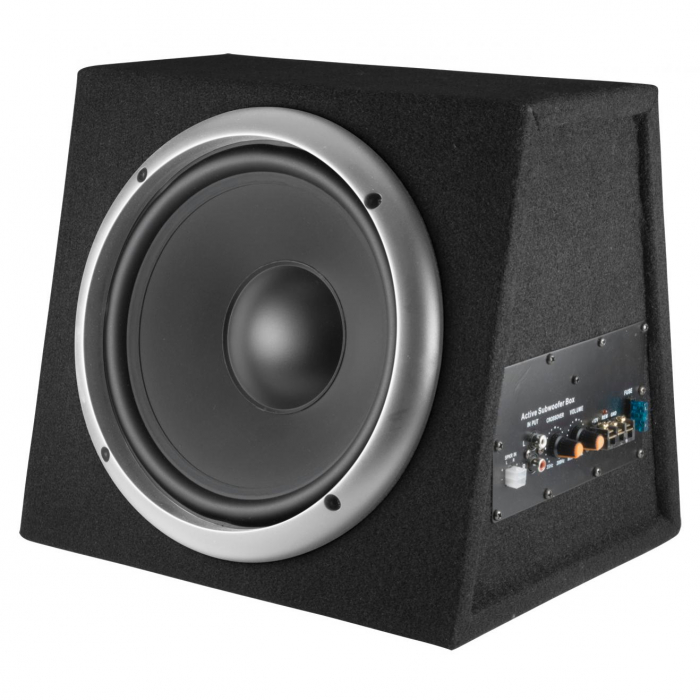 Subwoofer activ auto BS 10/A, 250 mm, 200W – Sunet puternic și compact pentru mașina ta [1]