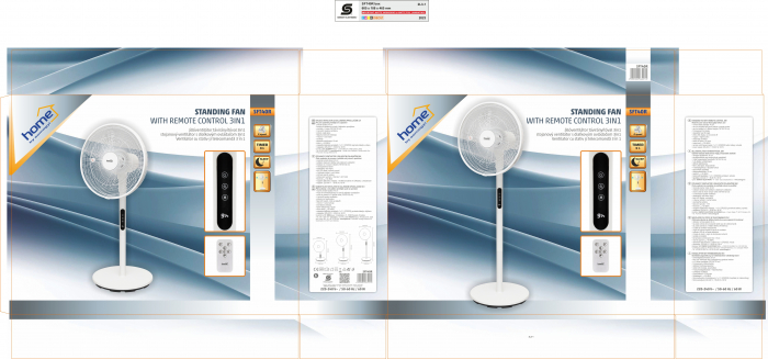 Ventilator cu Stativ 3 în 1 și Telecomandă - SFT40R [4]