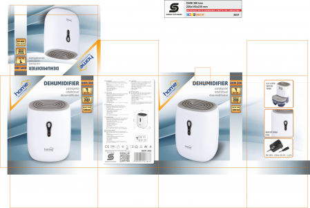 Dezumidificator DHM 300 – tehnologie Peltier, 300 ml/zi, silențios și compact [3]