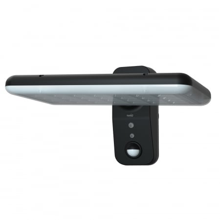 Iluminat Solar - Reflector LED solar FLP2000SOLAR 2000lm cu senzor mișcare PIR și panou solar