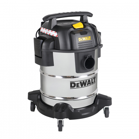 Aspirator profesional umed uscat DeWalt DXV25S – inox, 25L, 1050W [2]