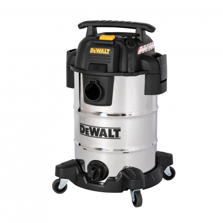 Aspirator profesional umed uscat DeWalt DXV30SAPTA – inox, 30L, 1050W [1]