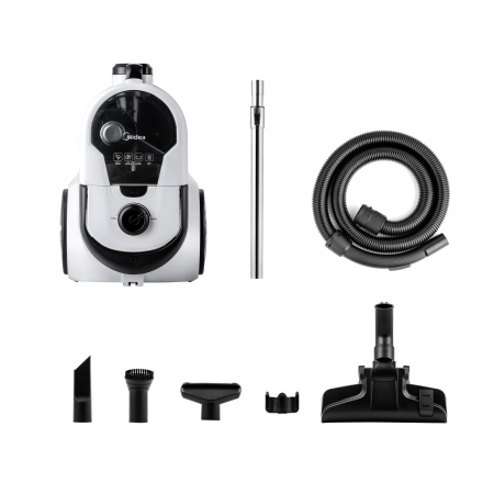 Aspirator fără sac MIDEA C7 MBC1860WB – 600W, rezervor 3L, filtru HEPA12, silențios [3]