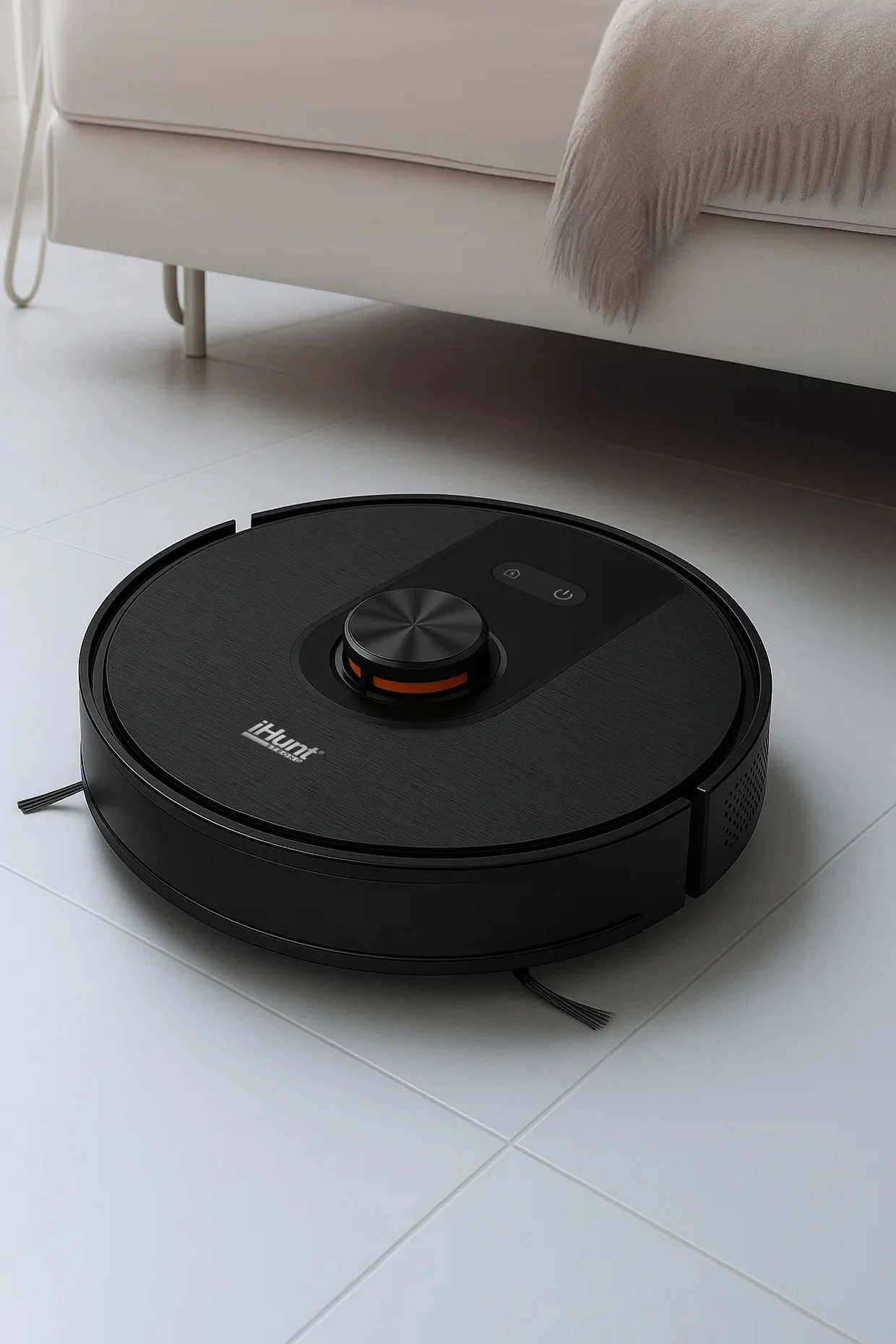 Aspirator Robot BRO Robo Clean V6 AutoBase cu Mop și Navigație LiDAR [9]