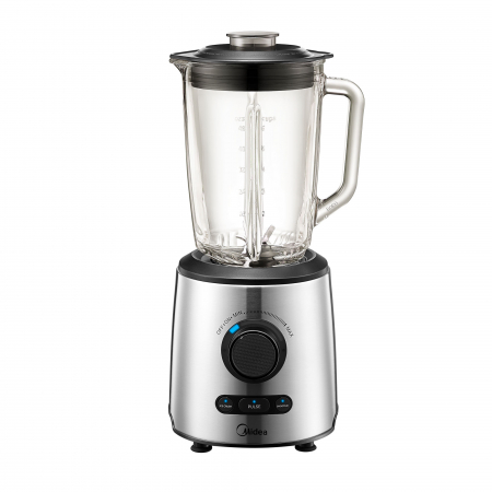 Bucatarie - Blender de bucătărie 1000W cu recipient sticlă 1,5L, 6 lame inox, design elegant