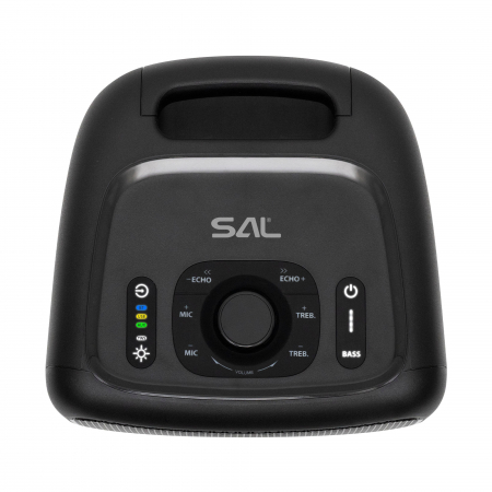 Boxă portabilă BTCUBE 70W, Bluetooth și LED, pentru petreceri și karaoke [2]