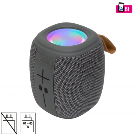 Audio - Boxa portabilă BoomBox BT1000 cu Bluetooth, bas puternic și LED RGB