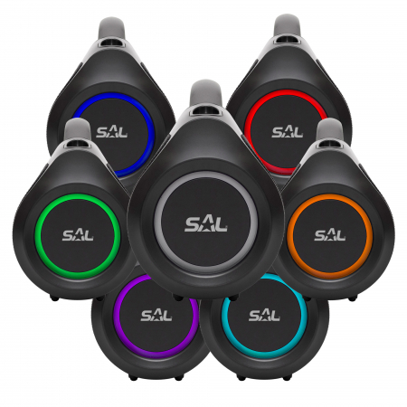 Boxa portabilă Boom-Box BT7000 cu LED, Bluetooth TWS și USB/AUX [1]