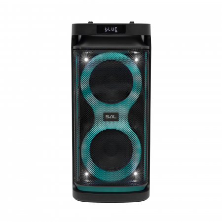 Boxă portabilă PAR2100BT 80W cu subwoofer activ, Bluetooth și LED [1]