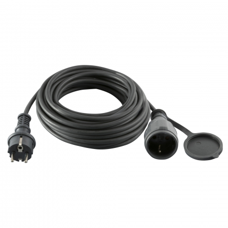 Electronice - Cablu prelungitor NV 7-30/GY 30m cauciuc H07RN-F IP44 pentru exterior
