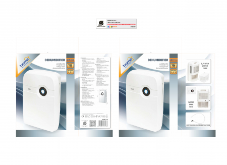 Dezumidificator DHM 710 – 700 ml/zi, rezervor 1.7L, silențios, ideal pentru camere mici [2]