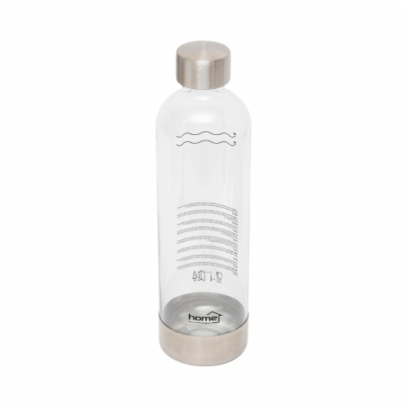 Flacon premium HGSZG1000P – 1L PET fără BPA, capac și bază inox, pentru aparat sifon HGSZG1000 [0]