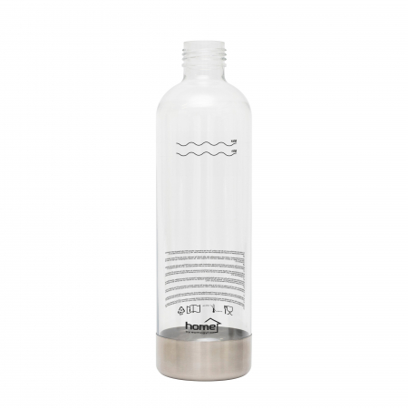 Flacon premium HGSZG1000P – 1L PET fără BPA, capac și bază inox, pentru aparat sifon HGSZG1000 [1]