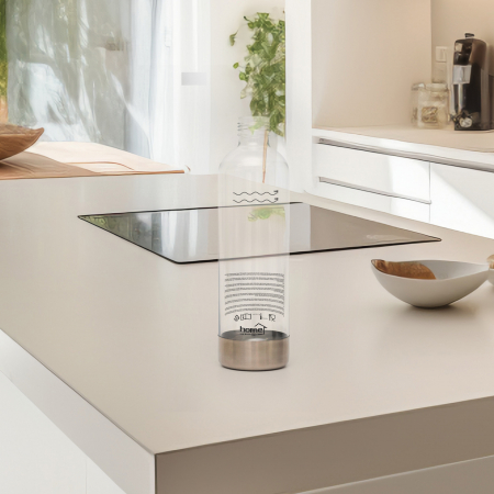 Flacon premium HGSZG1000P – 1L PET fără BPA, capac și bază inox, pentru aparat sifon HGSZG1000 [2]