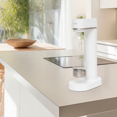 Flacon premium HGSZG1000P – 1L PET fără BPA, capac și bază inox, pentru aparat sifon HGSZG1000 [3]