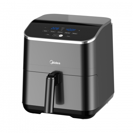 Bucatarie - Air Fryer digital MIDEA MAD55005APKH 5,7L, 1500W, negru