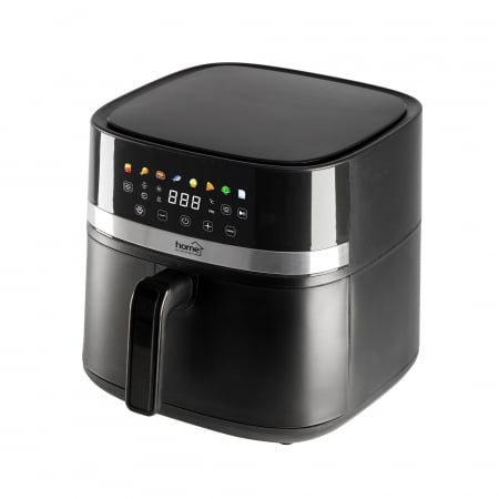 Electrocasnice - Friteuză cu aer cald HGAF8 8L digitală cu 8 programe și dublă încălzire