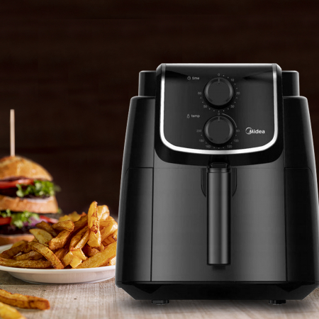 Air Fryer MIDEA MF-TN35D 4,7L, 1500W, prăjire sănătoasă fără ulei [3]