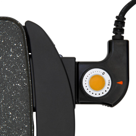 Grill electric HG GR 03 – 2000W, suprafață antiaderentă, temperatură reglabilă [2]