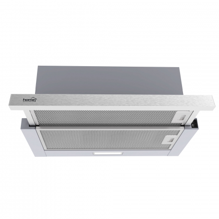Hotă decorativă TWISTER KPE 6044S – inox, 60cm, 440 m³/h, 2 viteze, LED [2]