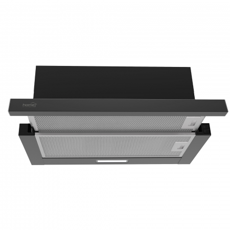 Hotă decorativă TWISTER KPE 6044B – negru, 60cm, 440 m³/h, 2 viteze, LED [2]