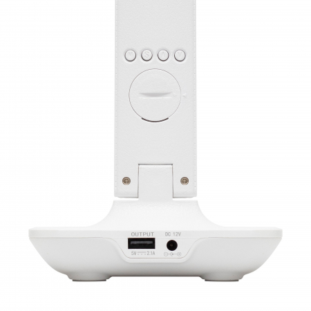 Lampă de birou LED LA 10 Q cu LCD, încărcare wireless Qi și port USB [4]