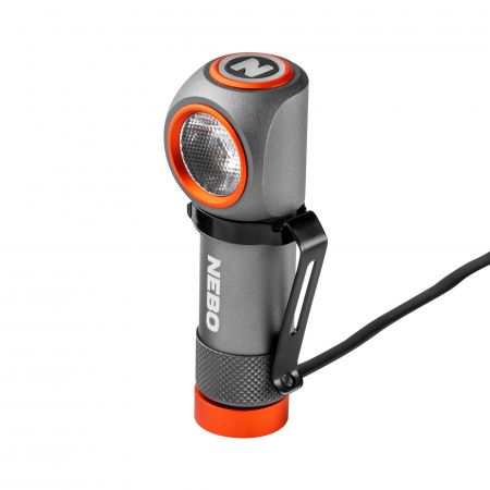 Lanternă frontală NEBO EINSTEIN 600+ – 600 lm, IPX6, USB reîncărcabilă [1]