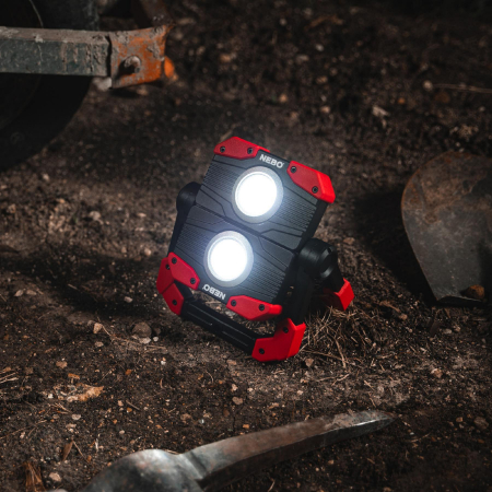 Lampă de lucru NEBO OMNI 2000 – LED COB, Power Bank, USB-C [4]