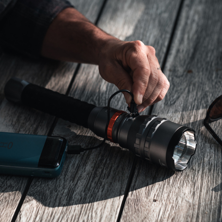 Lanterna LED profesională NEBO DAVINCI 12000 RC Mag Dial 12000 lumeni USB-C IP67 aluminiu [4]