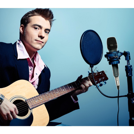 Microfon dinamic de mana M8 metalic XLR jack 6.3 mm [2]