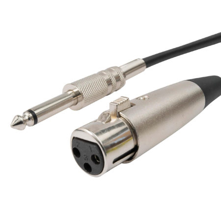 Microfon dinamic de mana M8 metalic XLR jack 6.3 mm [1]