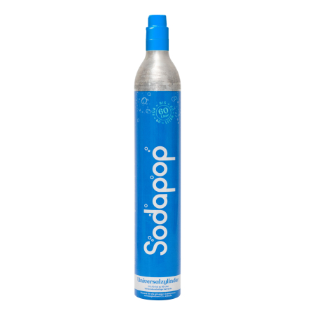 Electrocasnice - Patron CO₂ Sodapop universal 425 g pentru aparate de sifon HGSZG1000 – până la 80 L