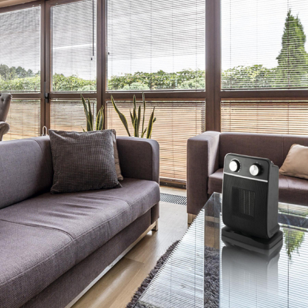 Radiator ceramic FK 29 – 1800W, 2 trepte, oscilație 70°, protecție la supraîncălzire [2]