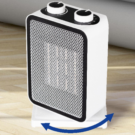 Radiator ceramic FK 51 – 1500W, oscilație, protecție la supraîncălzire [4]