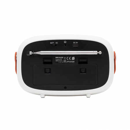 Radio portabil RPR4LCD – AM/FM, afișaj LCD, alarmă snooze, 2x40 memorii, USB-C [3]