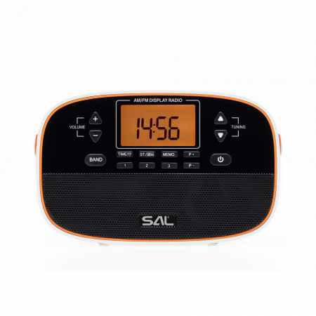 Radio portabil RPR4LCD – AM/FM, afișaj LCD, alarmă snooze, 2x40 memorii, USB-C [1]