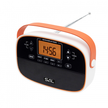 Radiouri - Radio portabil RPR4LCD – AM/FM, afișaj LCD, alarmă snooze, 2x40 memorii, USB-C