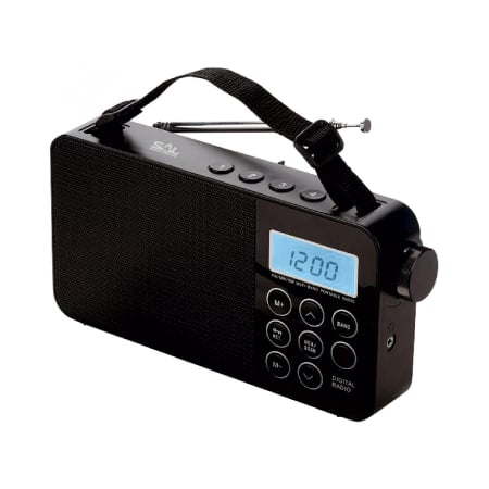 Radiouri - Radio portabil RPR 3LCD – 3 benzi AM/FM/SW, LCD iluminat, alarmă, snooze, 60 memorii