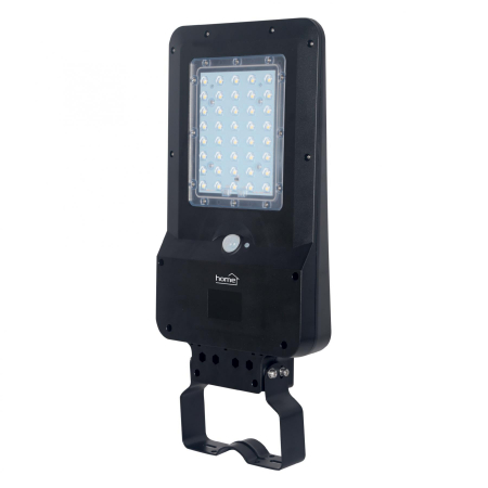 Iluminat Solar - Reflector LED Solar FLP 1600 – 15W, 1600 lm, Senzor Mișcare, Panou Monocristalin, IP44