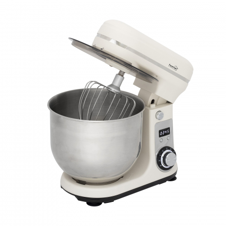 Electrocasnice - Robot de bucătărie HGDG800 cu bol inox 6L pentru frământare, mixare și accesorii