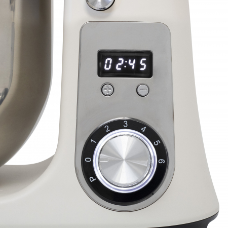 Robot de bucătărie HGDG800 cu bol inox 6L pentru frământare, mixare și accesorii [3]