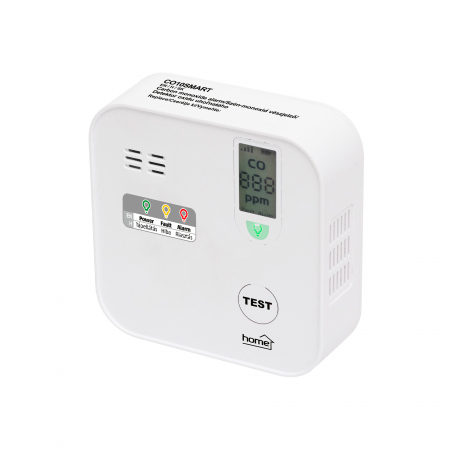 Detector inteligent monoxid de carbon CO10SMART WiFi cu afișaj LCD Tuya Smart [1]