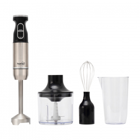 Mixer vertical HGBMS65 – inox, 2 viteze, tel, mărunțitor și pahar gradat [1]