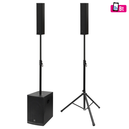 Boxe si Sisteme audio - Sistem audio profesional PAS12W243S 800W Bluetooth DSP – boje.ro