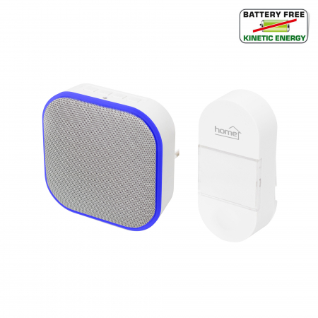 Casa - Sonerie wireless DBK 1401AC fără baterii, 36 melodii, volum reglabil și lumină de noapte