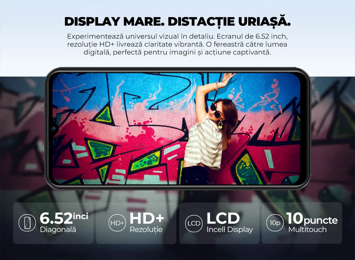 Telefon iHunt S26 Ultra Android 14, 128GB, Ecran 6.52 inch [4]