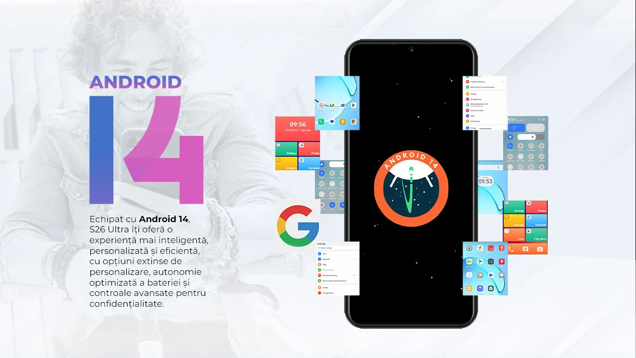 Telefon iHunt S26 Ultra Android 14, 128GB, Ecran 6.52 inch [8]