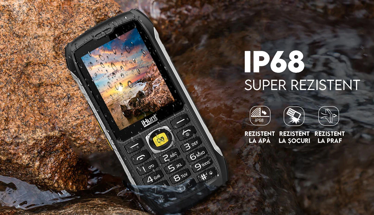 Telefon Titan Survivor Rezistent IP68, Baterie 4500mAh, Buton SOS [5]