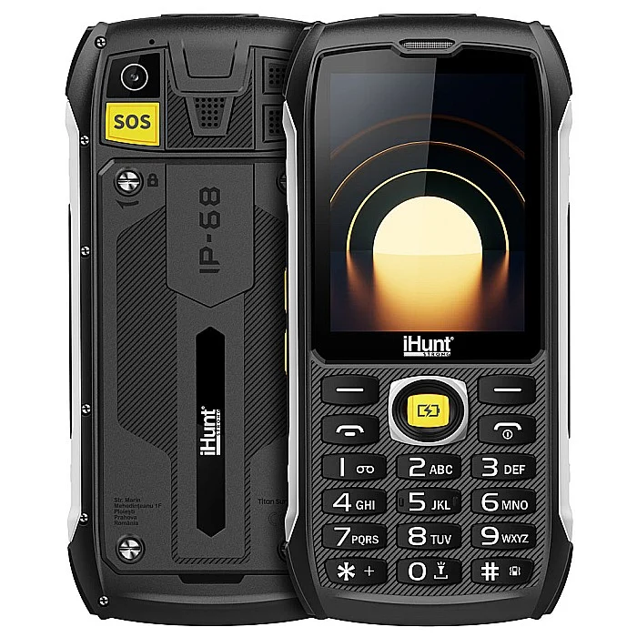 Telefoane - Telefon Titan Survivor Rezistent IP68, Baterie 4500mAh, Buton SOS